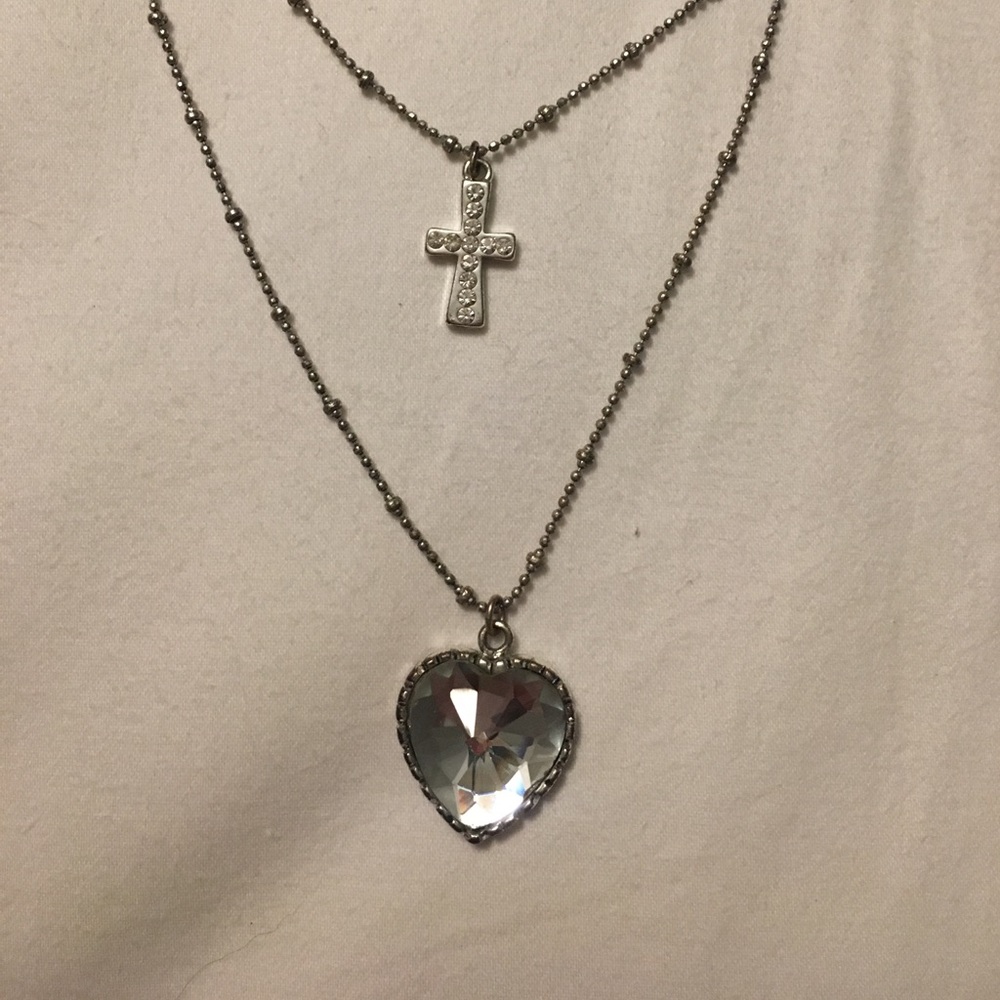 COPY - COPY - Betsey Johnson two-tiered necklace